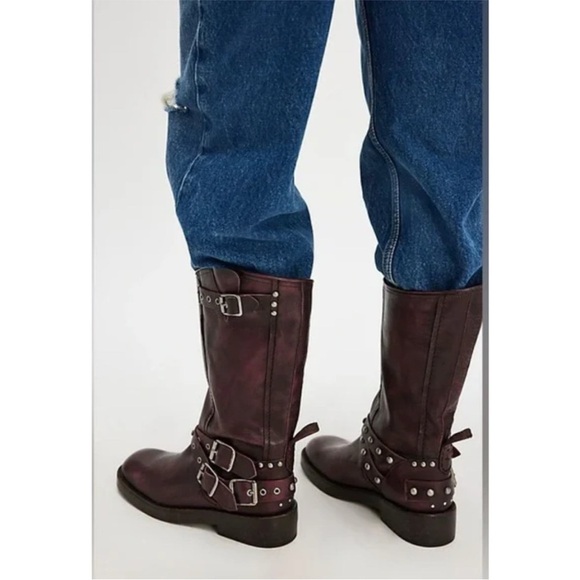 We The Free Janey Engineer Boots Size 10 NEW - Picture 6 of 17